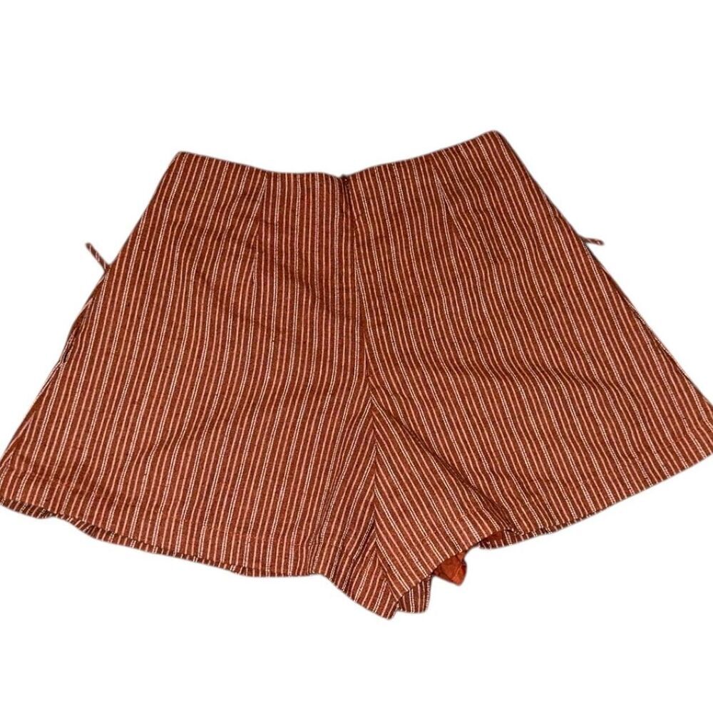 Do + Be Women's Orange and Brown Shorts - Picture 3 of 3